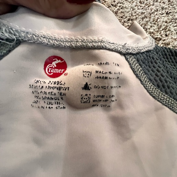 Cramer Athletic Spandex Mesh Nylon Tank Baseball Protected Youth Top Small - Picture 6 of 6